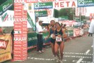 Quima Casas,  guanyadora de la primera Mitja Marató de Granollers
