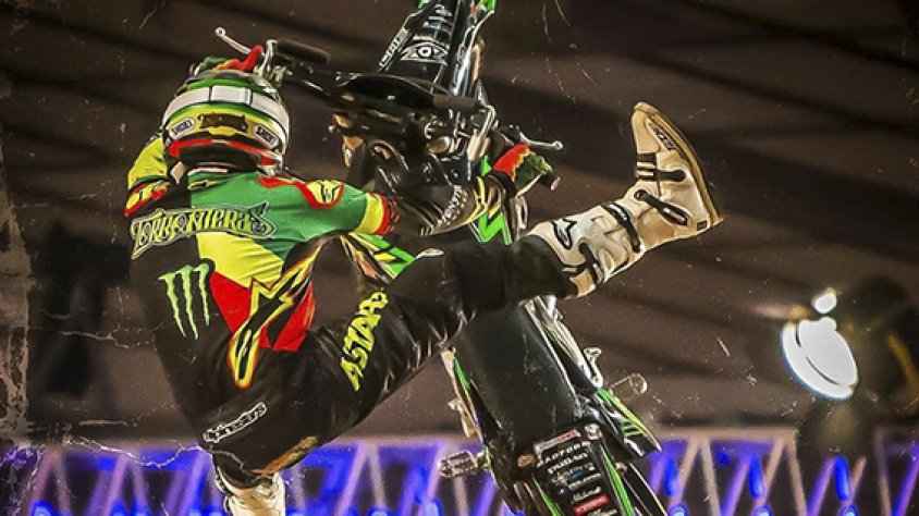 Edgar Torronteras (Cardedeu), atleta professional de freestyle