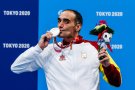 Miguel Luque, nedador granollerí on es va emportar la medalla de plata en els Jocs Paralímpics de Tòquio