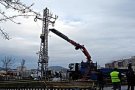 Es retira l’última línia elèctrica que transcorria pel Parc de Vallparadís
