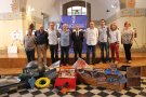 Logotip i actes del 50è aniversari del C. N. Granollers
