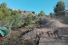 Ullastrell escalfarà l'escola amb restes de la ventada del 2014