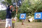 Inici de la temporada de tir amb arc a Canovelles