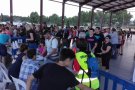 Centenars de persones amb l'esport a Palau