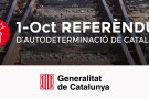 Denuncien identificacions i requisa de material de la campanya per l'1-O