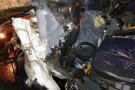 Mor en conductor d'un camió en un xoc per encalç amb tres vehicles implicats a Santa Perpètua de Mogoda