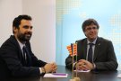 Torrent es reuneix amb Puigdemont al centre Maurits Coppieters després de la prohibició de fer-ho a la seu del Govern