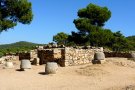Detinguts dos joves a Mollet del Vallès per realitzar pintades en un jaciment arqueològic de Palamós