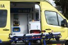 Tres ferits greus en caure un cotxe per un barranc d'uns sis metres a Sant Pere de Vilamajor