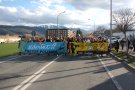 Restablerta la circulació a l'N-152 i l'N-154 a Puigcerdà després d'haver estat tallada pels CDRs prop de dues hores