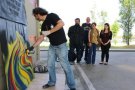 Montcada i Reixac transformarà els pilars de la C-33 en una galeria d'art
