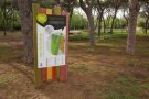 Nova senyalització i nous elements lúdics i educatius als parcs Pompeu Fabra i els Pinetons de Cardedeu