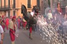 La diada de Festa Major de Terrassa es queda sense 'gamma extra' per la llenya de la Torre de 9 de Minyons