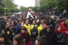 Aldarulls, tres detinguts i dos ferits en una manifestació contra l'incivisme a la Llagosta