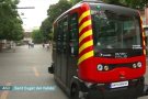 El primer bus sense conductor comença les proves pilot