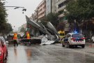El 112 rep prop de 700 trucades relacionades amb les tempestes