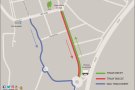Afectació del trànsit a la carretera de Barcelona de L'Ametlla del Vallès a partir del 19 de novembre