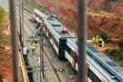 Un mort, cinc ferits i 44 lleus en el descarrilament d'un tren de Rodalies a Vacarisses
