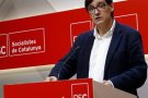 El PSC condemna la pintada a la seu d'Òmnium i en denuncia a les agrupacions del partit a Tarragona i Ripollet