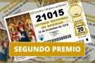 Una sèrie del segon premi, el 21015, venuda a Castellbisbal