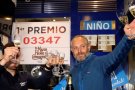 La grossa de Nadal, el 3347, cau a Catalunya amb 35 dècims repartits arreu del territori