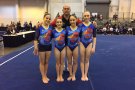 La gimnasta júnior del Club Natació Granollers Etna Abella, vuitena a la general del HNI Meet de Houston