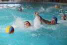  El porter de l´equip infantil de waterpolo Dídac Garcia, en el punt de mira de la selecció infantil