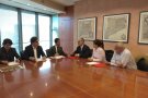 El conseller Calvet i l’alcalde Josep Monràs acorden la construcció de 100 pisos socials a Mollet