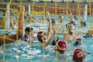 Exit de la gran festa del waterpolo, amb una trentena de participants