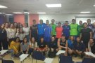 Xerrada arbitral per als primers equips de waterpolo del Club Natació Granollers