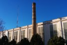 L'Ajuntament de Rubí reforça l'estructura de la xemeneia de l'escardívol de manera preventiva
