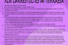 Concurs de Cartell anunciador del XLIII Carnestoltes de Terrassa