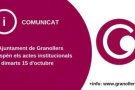 L’Ajuntament de Granollers suspèn els actes institucionals amb motiu de la sentència del Procés del Tribunal Suprem