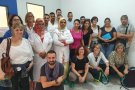 Personal tècnic i polític de l’Ajuntament de Caldes de Montbui coneix el funcionament del laboratori de genèrics dels campaments sahrauís