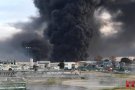 ACTUALIZACIÓ:Un incendi crema una nau de reciclatge de dissolvents i residus industrials a Montornès del Vallès