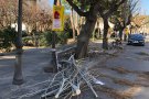 Caldes es recupera de les ventades d’aquest cap de setmana