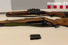Denuncien dos caçadors a Berga per dur armes de foc sota els efects de l'alcohol