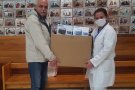 L´Esbart Dansaire Granollers entrega ràdios a l´Hospital AsIL de Granollers