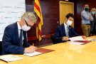 AMPLIACIÓ:Mútua Terrassa signa un compromís per fomentar l'economia circular i la reducció de gasos d'efecte hivernacle