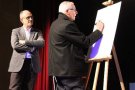 Mollet homenatja el ninotaire Fer amb una tertúlia en companyia de diversos dibuixants que van treballar al seu cantó