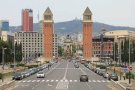 Es redueix fins a un 70% el trànsit de l'àrea metropolitana el primer dissabte de confinament perimetral