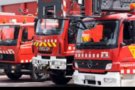 Els Bombers evacuen una parella d'avis a Sabadell per un incendi al seu domicili