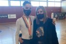 Ferran Clavero, sotscampió del Campionat d'Espanya de Patinatge Artístic