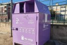 Més de 100.000 quilos de residu tèxtil van recollir al 2020 els contenidors liles a Montcada i Reixac