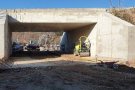Es reprenen les obres del pas sota la via del tren a Canovelles