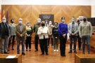 Acte de reconeixement a la tasca de les vocalies d'enterrament durant la pandèmia a Sabadell