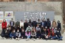 El projecte 'Pintem de Drets Sabadell' finalitza amb un mural contra l'estigma per raons d'estat serològic