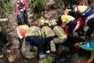 Ferit greu un home en caure per un desnivell de deu metres a Figaró-Montmany