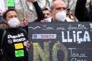 Els treballadors i les treballadores de la planta de Bosch a Lliçà d'Amunt inicien una vaga en contra del seu tancament