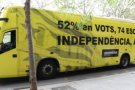 L'autobús de l'ANC circularà pel barcelonès reclamant que el nou Govern faci la independència